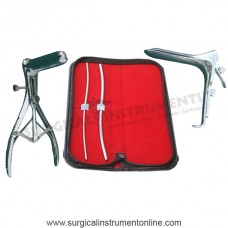Hegar Uterine Dilator Set of 2 Pieces 3-4 5-6, Mathieu Speculum,Grave Vaginal Speculum